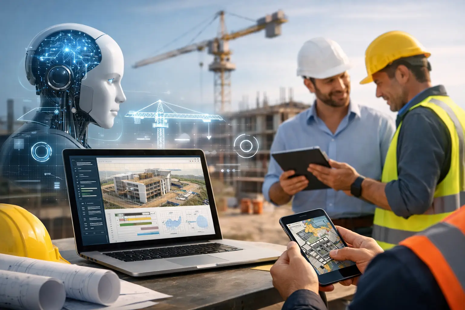 AI-Integrated Construction Management Software