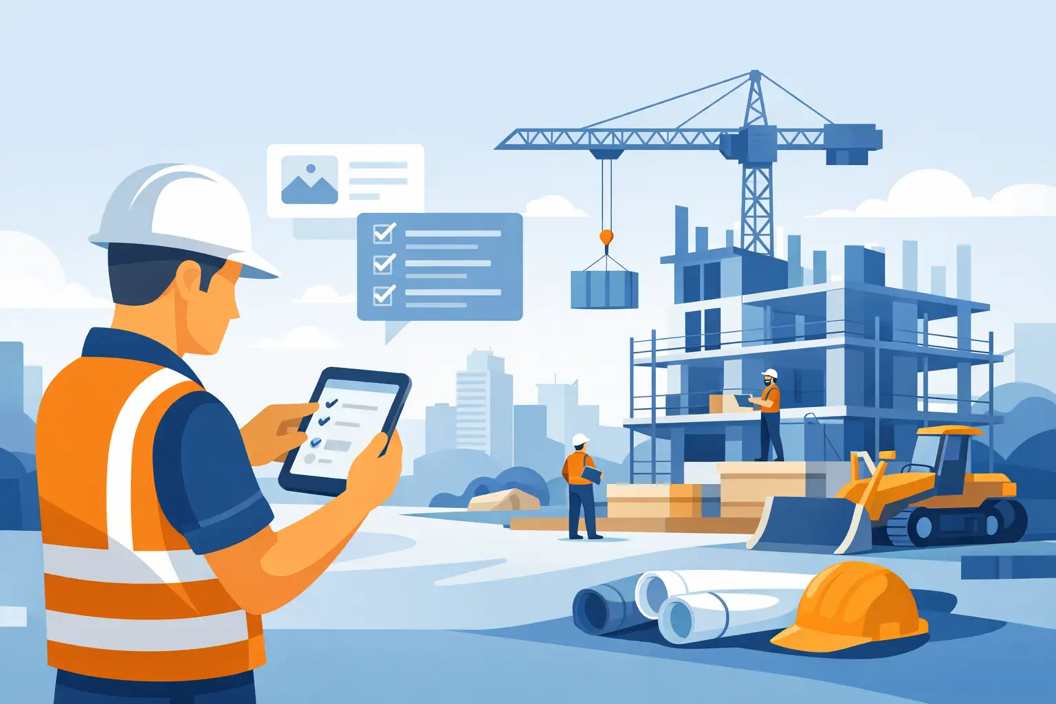How Builders Manage Daily Logs Without Desk Work