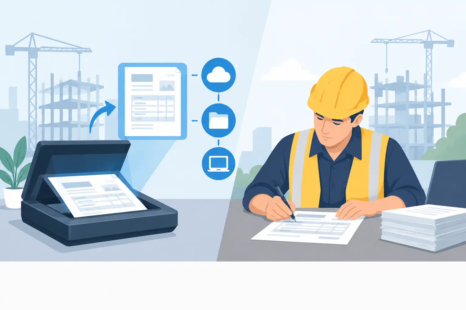 Invoice Scanning Versus Manual Entry for Builders