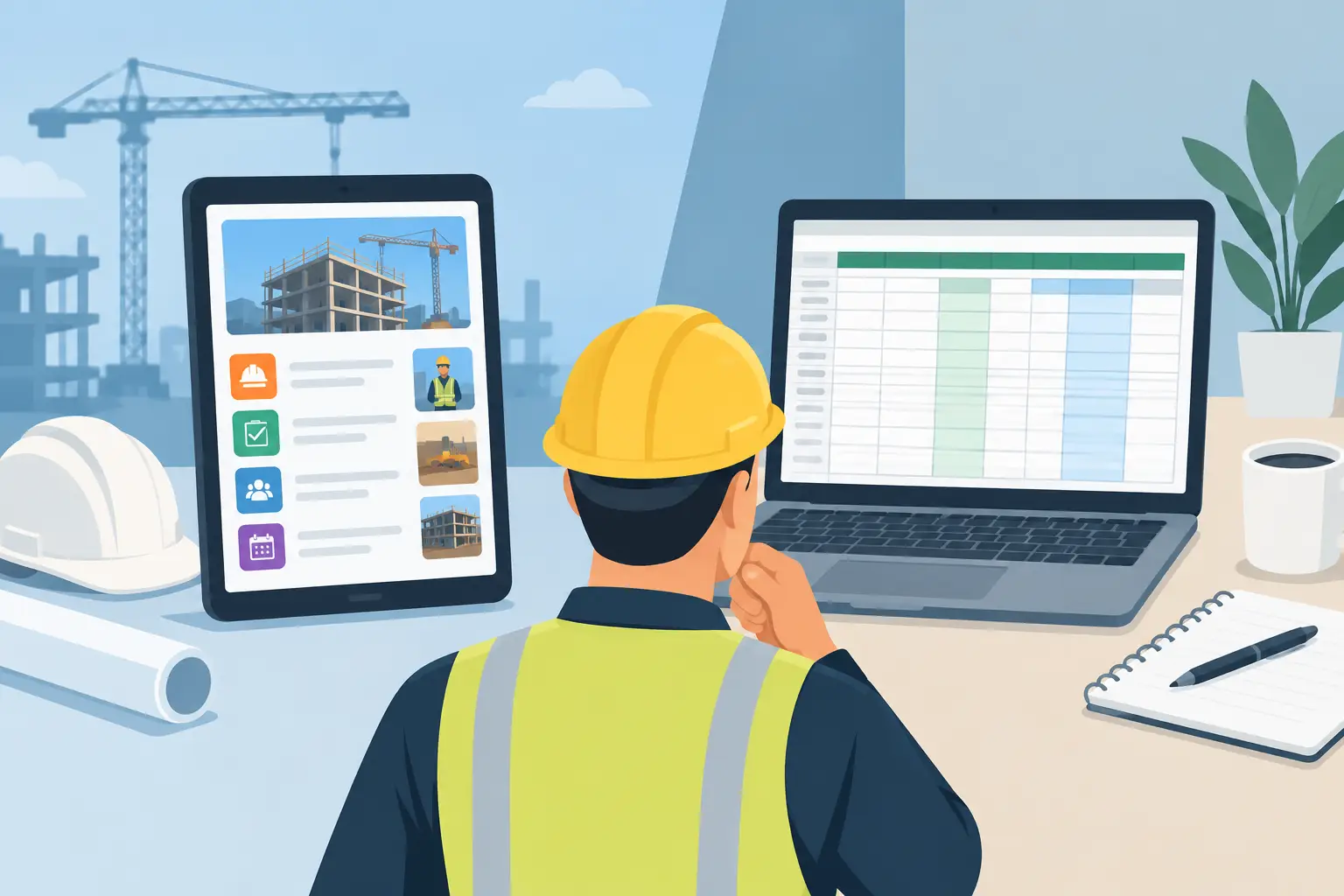 Construction App Versus Spreadsheets for Builders