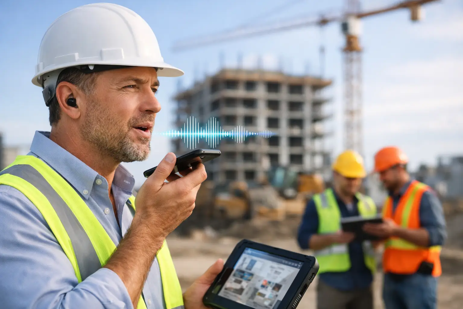 Voice Commands for Construction Management