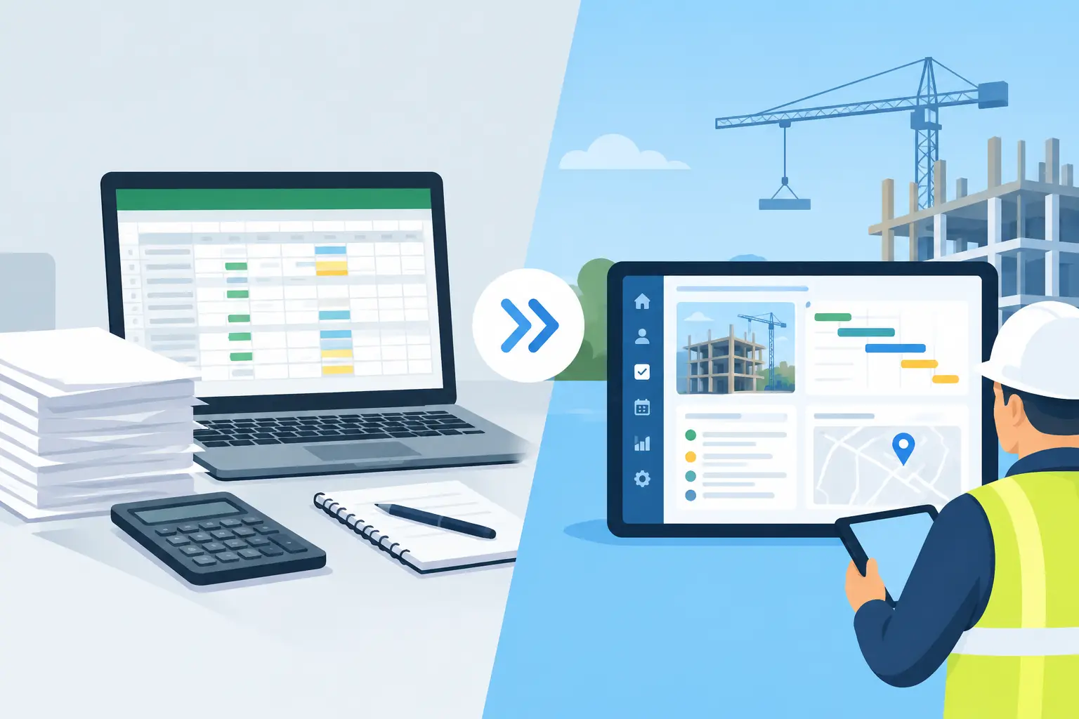 Spreadsheets Versus Construction Operations Platforms